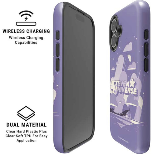 Cartoon Network Steven Universe Purple Steven Universe iPhone 16 Plus Magsafe Impact Case