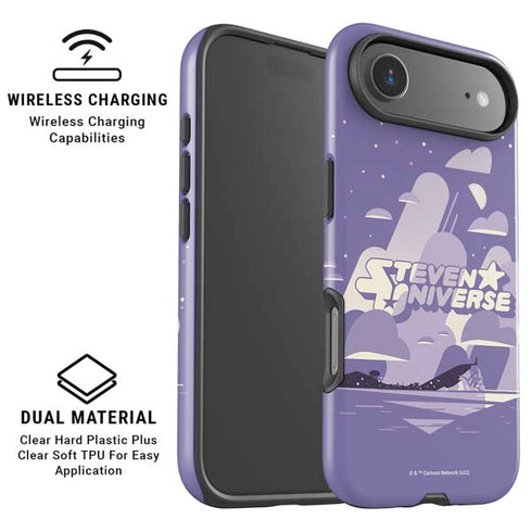 Cartoon Network Steven Universe Purple Steven Universe iPhone 17 Air Magsafe Impact Case