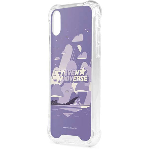 Cartoon Network Steven Universe Purple Steven Universe iPhone XS Clear Case