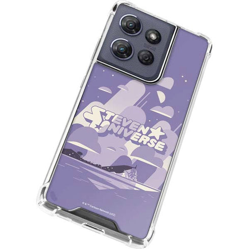 Cartoon Network Steven Universe Purple Steven Universe Moto G 5G (2025) Clear Case