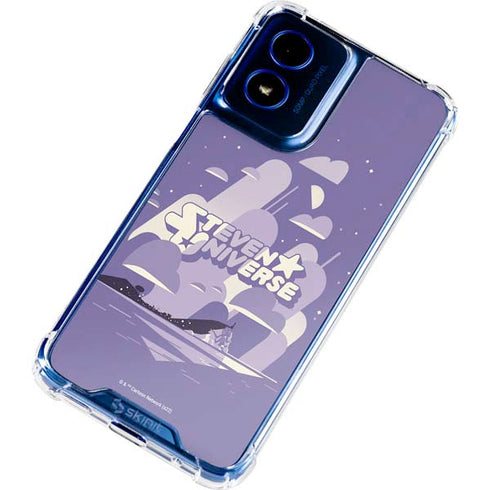 Cartoon Network Steven Universe Purple Steven Universe Moto G 5G (2024) Clear Case