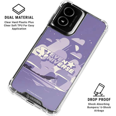 Cartoon Network Steven Universe Purple Steven Universe Moto G Power 5G (2024) Clear Case