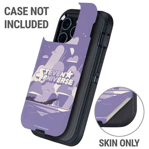 Cartoon Network Steven Universe Purple Steven Universe Otterbox Defender iPhone Skin