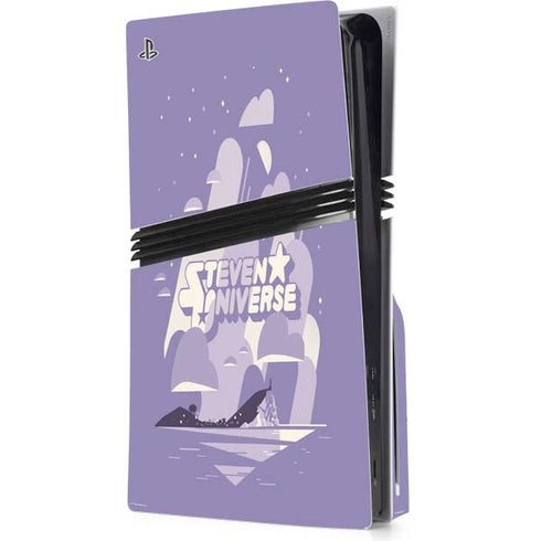 Cartoon Network Steven Universe Purple Steven Universe PS5 Pro Disk Console Skin