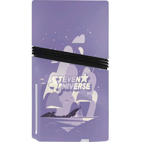 Cartoon Network Steven Universe Purple Steven Universe PS5 Pro Disk Console Skin