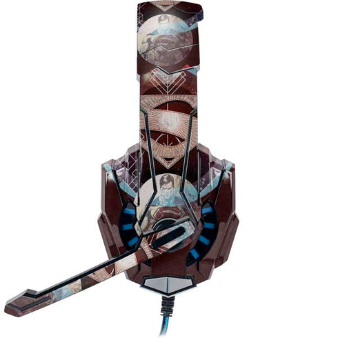 DC Comics Superman Purple Abstract Collage BENGOO G9000 Skin