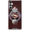 DC Comics Superman Purple Abstract Collage Gabb Phone 4 Clear Case