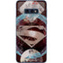 DC Comics Superman Purple Abstract Collage Galaxy S10e Skin