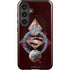 DC Comics Superman Purple Abstract Collage Galaxy S25 Impact Case