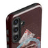 DC Comics Superman Purple Abstract Collage Galaxy S25 Impact Case