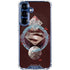DC Comics Superman Purple Abstract Collage Galaxy S25 Clear Case