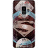 DC Comics Superman Purple Abstract Collage Galaxy S9 Skin