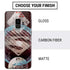 DC Comics Superman Purple Abstract Collage Galaxy S9 Skin