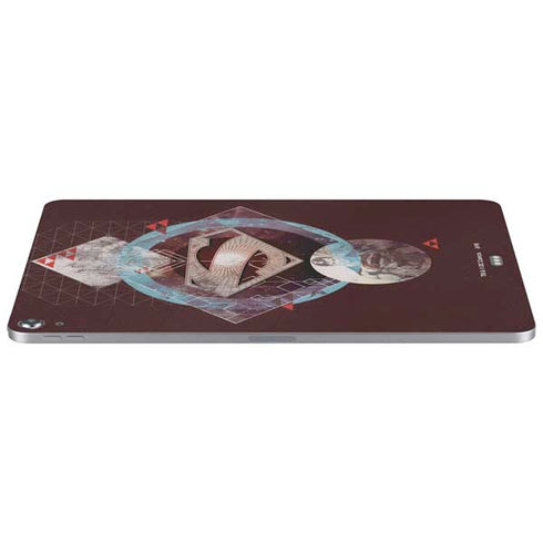 DC Comics Superman Purple Abstract Collage Apple iPad Air Skin