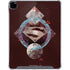 DC Comics Superman Purple Abstract Collage iPad Pro 12.9in (2020) Clear Case
