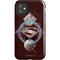 DC Comics Superman Purple Abstract Collage iPhone 11 Impact Case