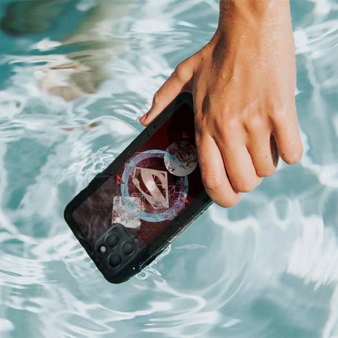 DC Comics Superman Purple Abstract Collage iPhone 11 Pro Waterproof Case
