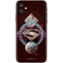 DC Comics Superman Purple Abstract Collage iPhone 11 Skin