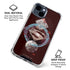 DC Comics Superman Purple Abstract Collage iPhone 15 Clear Case
