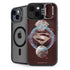 DC Comics Superman Purple Abstract Collage iPhone 15 Kickstand Case