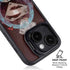 DC Comics Superman Purple Abstract Collage iPhone 15 Kickstand Case