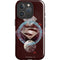 DC Comics Superman Purple Abstract Collage iPhone 16 Pro Magsafe Impact Case