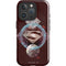 DC Comics Superman Purple Abstract Collage iPhone 16 Pro Max Impact Case
