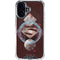 DC Comics Superman Purple Abstract Collage iPhone 17 Clear Case