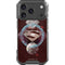 DC Comics Superman Purple Abstract Collage iPhone 18 Pro Clear Case