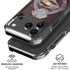 DC Comics Superman Purple Abstract Collage iPhone 18 Pro Clear Case
