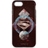 DC Comics Superman Purple Abstract Collage iPhone Cases