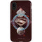 DC Comics Superman Purple Abstract Collage iPhone XR Pro Case
