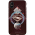 DC Comics Superman Purple Abstract Collage iPhone XS Pro Case