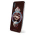 DC Comics Superman Purple Abstract Collage iPhone XS Skin