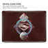 DC Comics Superman Purple Abstract Collage MacBook Cases