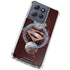 DC Comics Superman Purple Abstract Collage Moto G 5G (2025) Clear Case