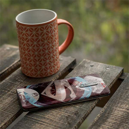 DC Comics Superman Purple Abstract Collage OnePlus 7 Pro Skin