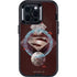 DC Comics Superman Purple Abstract Collage Otterbox Defender iPhone Skin