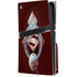DC Comics Superman Purple Abstract Collage PS5 Pro Disk Console Skin