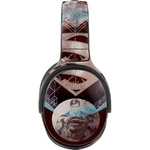 DC Comics Superman Purple Abstract Collage Skullcandy Venue Skin