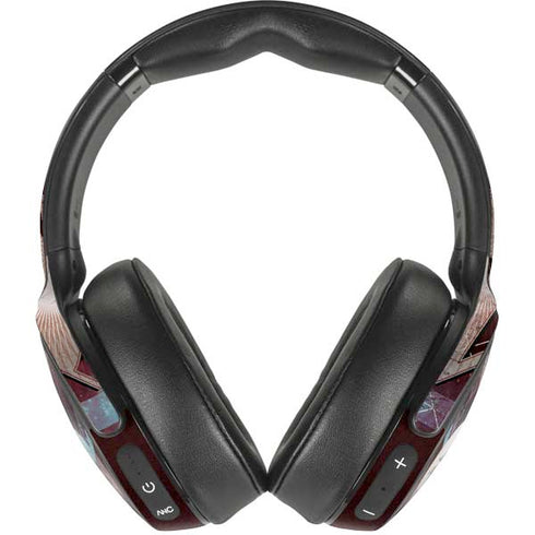 DC Comics Superman Purple Abstract Collage Skullcandy Venue Skin