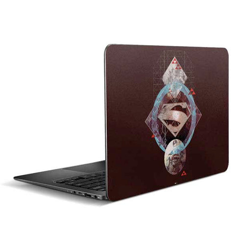 DC Comics Superman Purple Abstract Collage Zenbook UX305FA 13.3in Skin