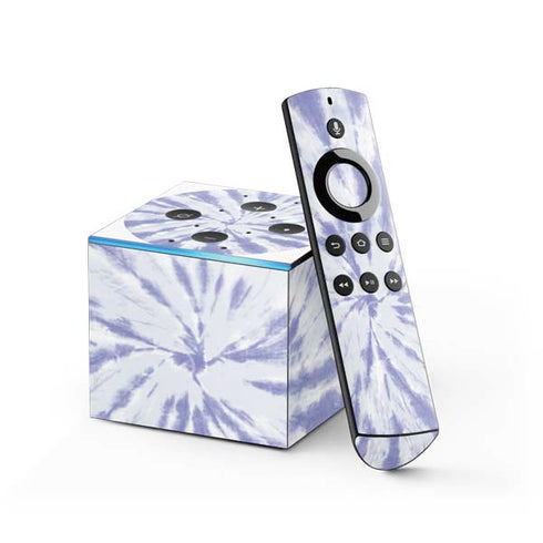 Purple Tie Dye Fire TV Cube Skin