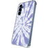 Purple Tie Dye Galaxy A35 5G Clear Case