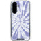 Purple Tie Dye Galaxy A36 5G Clear Case