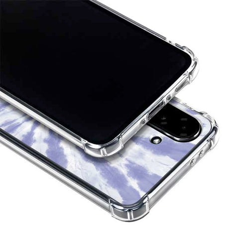 Purple Tie Dye Galaxy A36 5G Clear Case