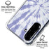 Purple Tie Dye Galaxy A36 5G Clear Case