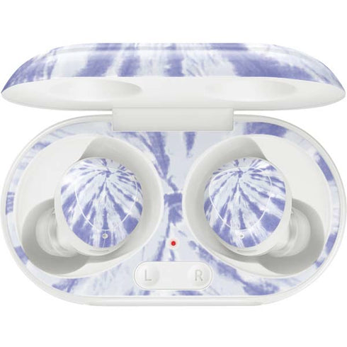 Purple Tie Dye Galaxy Buds Plus Skin
