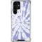 Purple Tie Dye Galaxy S23 Ultra Clear Case