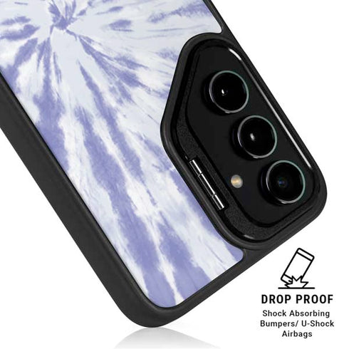 Purple Tie Dye Galaxy S24 FE Kickstand Case